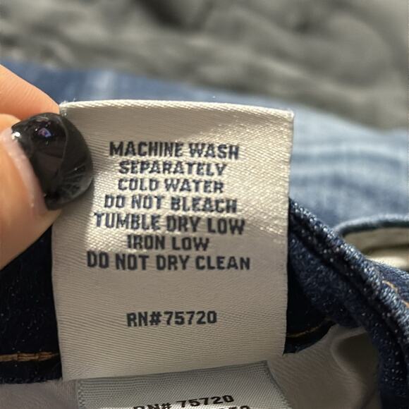 BKE denim BILLIE jeans size 27 slim fit high rise ankle skinny distressed butt - Picture 4 of 12